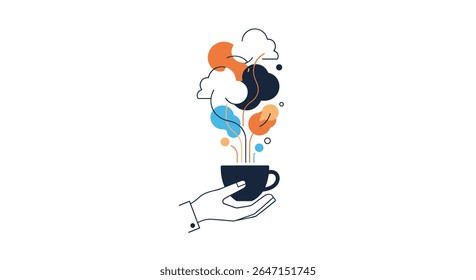 Aromatic Morning Routine Hot Drinks and Relaxation Therapy