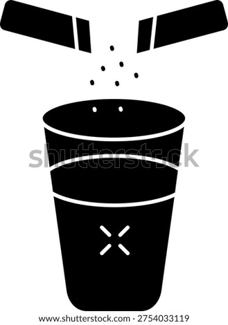 Aromatic sachet Line vector Icon Design