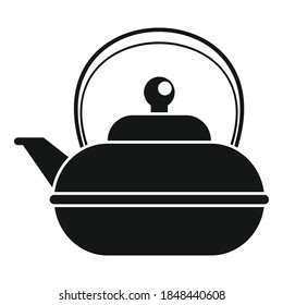 Aromatic tea pot icon. Simple illustration of aromatic tea pot vector icon for web design isolated on white background