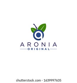 Aronia Logo Idea Vector Template