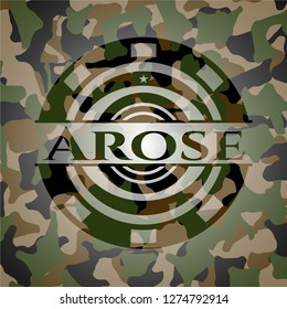 Arose camo emblem