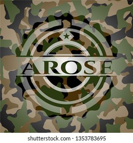 Arose camo emblem