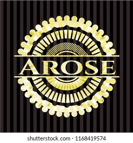 Arose gold badge