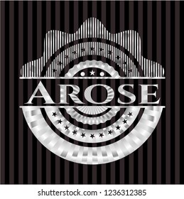 Arose silver emblem