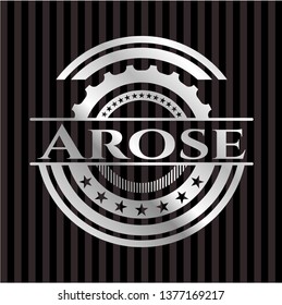 Arose silver emblem