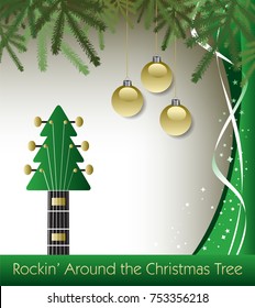 Rockin’ Around The Christmas Tree Guitar Background 