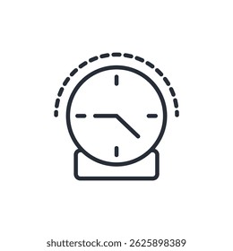 colección de iconos de todo el día. Estilo de diseño con fondo