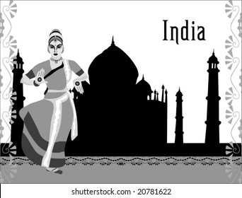 Around the world: Indian dancer