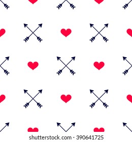 Fieles y corazones sin fisuras. Vector, eps10