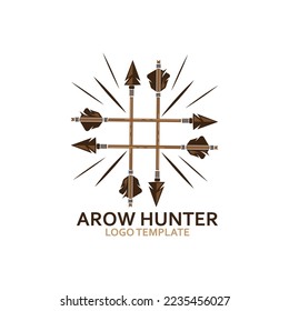Arow Hunter logo design, Good for icon hunt