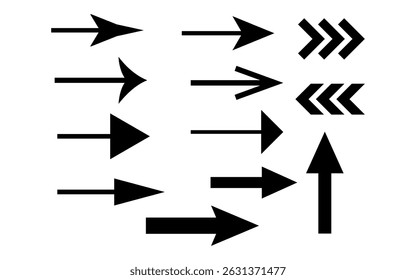 arow set icon Illustration vector graphic