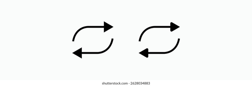 arow set icon vector for web design. Illustration vector graphic a set of arrow icons