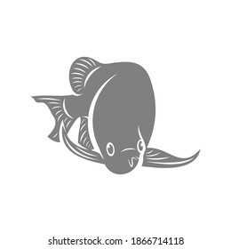 Arowana fish logo vector template, Creative Arowana fish logo design concepts, icon symbol, illustration