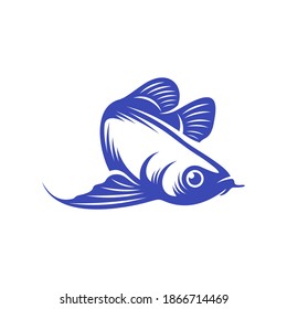 Arowana Fisch Logo, Vektorvorlage, Creative Arowana Fisch Logo Design Konzepte, Symbol, Illustration