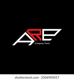 ARP logo design, ARP simple and modern logo. ARP luxurious alphabet design  