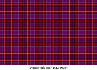 Arran District Tartan. Seamless rectangle pattern for fabric, kilts, skirts, plaids