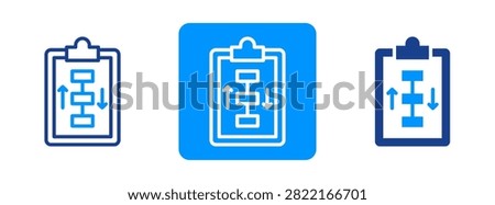 Arrange Icon In Dual Tone Style