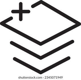 Arrange Layer Tool Outline Icon