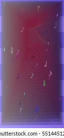 arrangement beside powerful sort, class ensemble among music vector background
