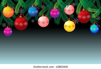 Arrangement of colorful balloons