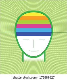 arrangement ideas - on schedule - headache - depression - infographic style