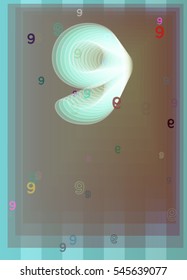 arrangement, nine between illumination and Number pretty 9
