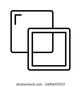 Arrangement things on layers, layers stacked on top of each other, layers vector design