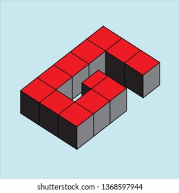Arranging the box into a letter