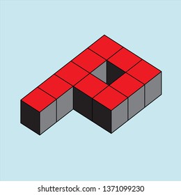 Arranging the box into a letter
