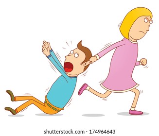 Wife Shouting Images, Stock Photos & Vectors | Shutterstock