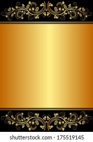 Golden Background Vector Stock Vector (Royalty Free) 24063244