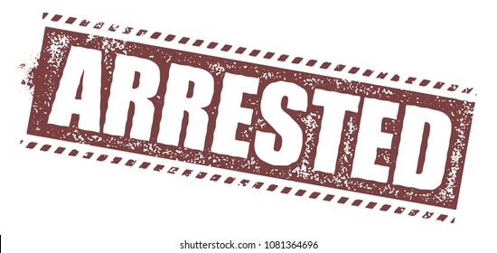 Arrested Rubber Stamp