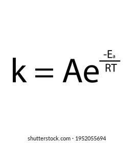 the arrhenius equation rate constant