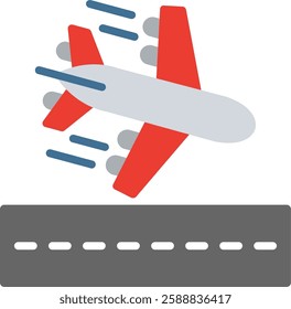 Arrival Flat Illustration Vector Design