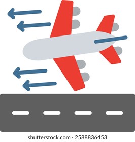 Arrival Flat Illustration Vector Design