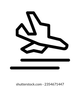 Arrival Icon Vector Symbol Design Illustration