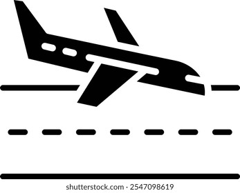 Arrival Vector Illustration Detailed Icon