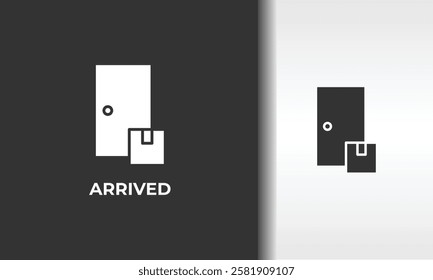 Arrived Vector, Icon Or Logo Sign Isolated Symbol Illustration