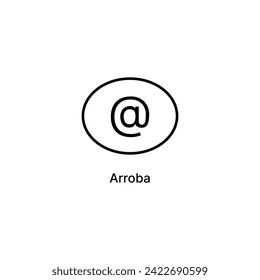 Arroba-Symbol, Internet bei, Arroba, E-Mail, Post, Kommunikation, Schilder