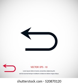 Arrov Vector Icon, flat design best vector icon