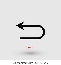 Arrov Vector Icon, flat design best vector icon
