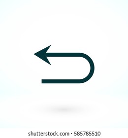 Arrov Vector Icon, flat design best vector icon