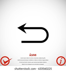 Arrov Vector Icon, flat design best vector icon