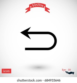 Arrov Vector Icon, flat design best vector icon