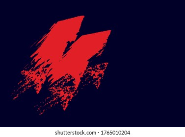 Arrow abstract background, grunge texture, brush strokes . Hand drawn illustrations. Usable for advertisement, banners, card, book cover, brochure, decoration, poster, web header template and etc.