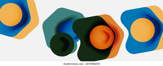 Arrow abstract background. Vector illustration for wallpaper banner background or landing page