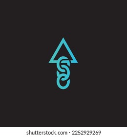 Arrow abstract logo icon. different arrows sign symbol logo. Arrow vector inspiration. Arrow logo template Cursor. Modern simple arrows. Vector illustration