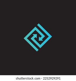 Arrow abstract logo icon. different arrows sign symbol logo. Arrow vector inspiration. Arrow logo template Cursor. Modern simple arrows. Vector illustration