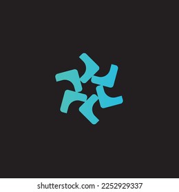 Arrow abstract logo icon. different arrows sign symbol logo. Arrow vector inspiration. Arrow logo template Cursor. Modern simple arrows. Vector illustration