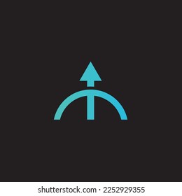 Arrow abstract logo icon. different arrows sign symbol logo. Arrow vector inspiration. Arrow logo template Cursor. Modern simple arrows. Vector illustration